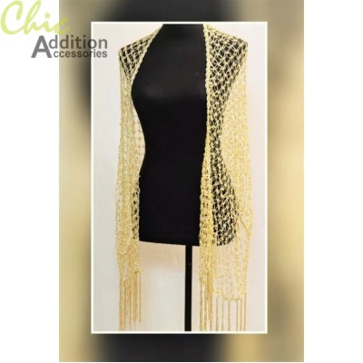 Beaded Shawl BDL-013D